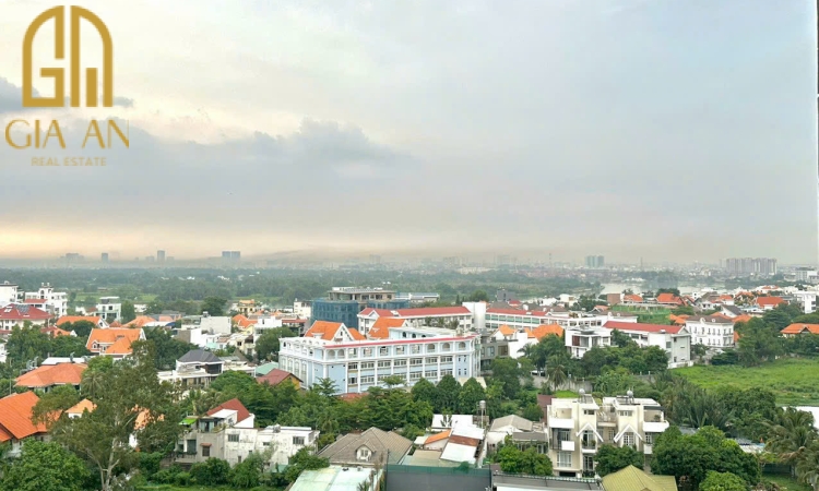 Bán Masteri Thảo Điền 2 phòng ngủ lầu cao toà T2 đủ nội thất view sông – L81