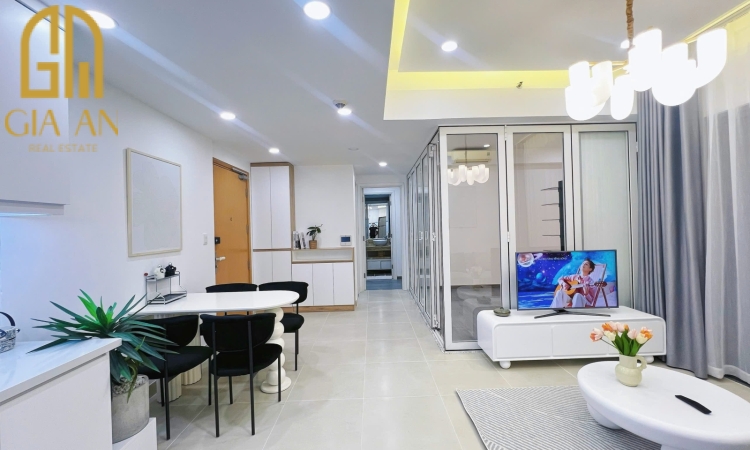 Bán 2 phòng ngủ masteri thảo điền, giá 6.150 tỷ, nhà mới tinh chưa, nội thất xịn xò