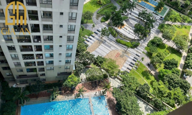 Cho thuê căn hộ Masteri Thảo Điền 2 PN, 2 WC, view hồ bơi, giá 18 triệu, full nội thất