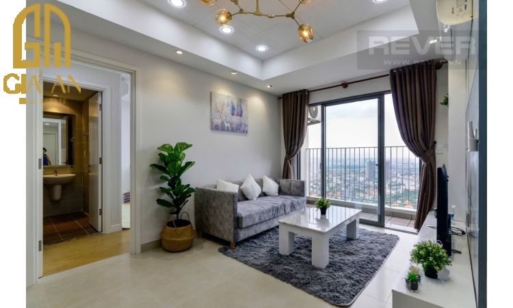 Cho thuê căn hộ 2PN view sông Masteri Thảo Điền