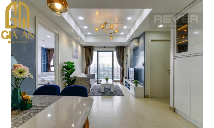 Cho thuê căn hộ 2PN view sông Masteri Thảo Điền