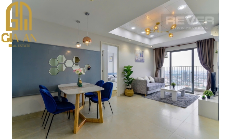 Cho thuê căn hộ 2PN view sông Masteri Thảo Điền