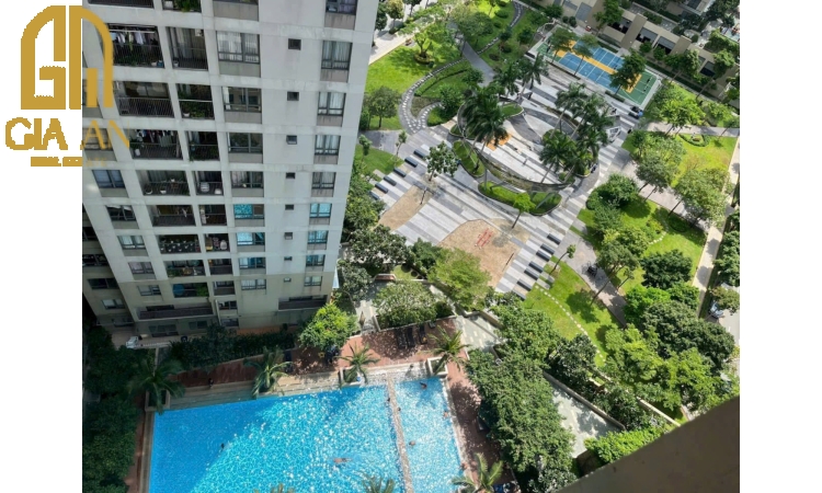 Cho thuê căn hộ Masteri Thảo Điền 2 PN, 2 WC, view hồ bơi, giá 18 triệu, full nội thất
