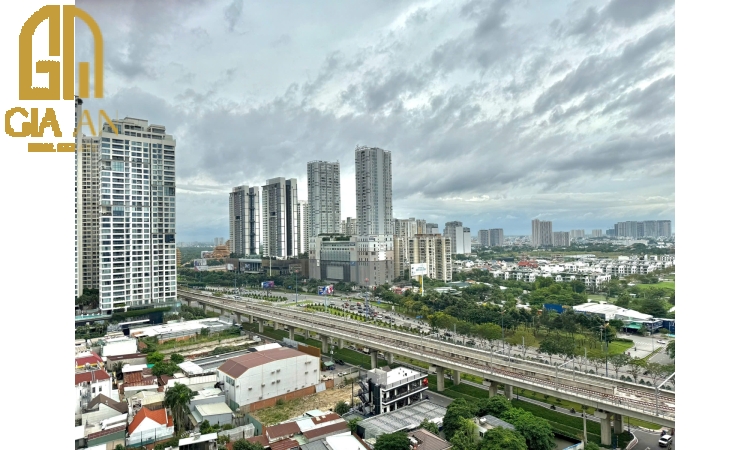 Bán căn hộ 2 PN, 2 WC MASTERI Thảo Điền, view tàu điện giá 7,35 tỷ