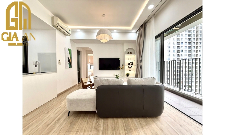 Bán căn hộ 2 PN, 2 WC MASTERI Thảo Điền, view tàu điện giá 7,35 tỷ